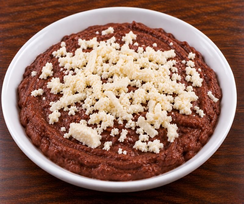 Frijoles con queso