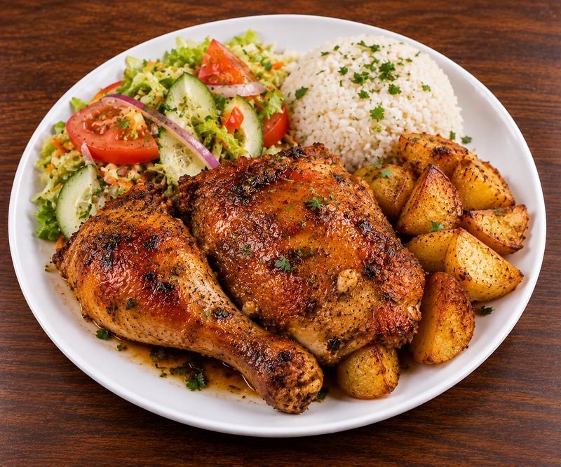 Pollo al horno